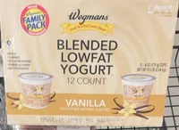 Low fat vanilla yogurt
