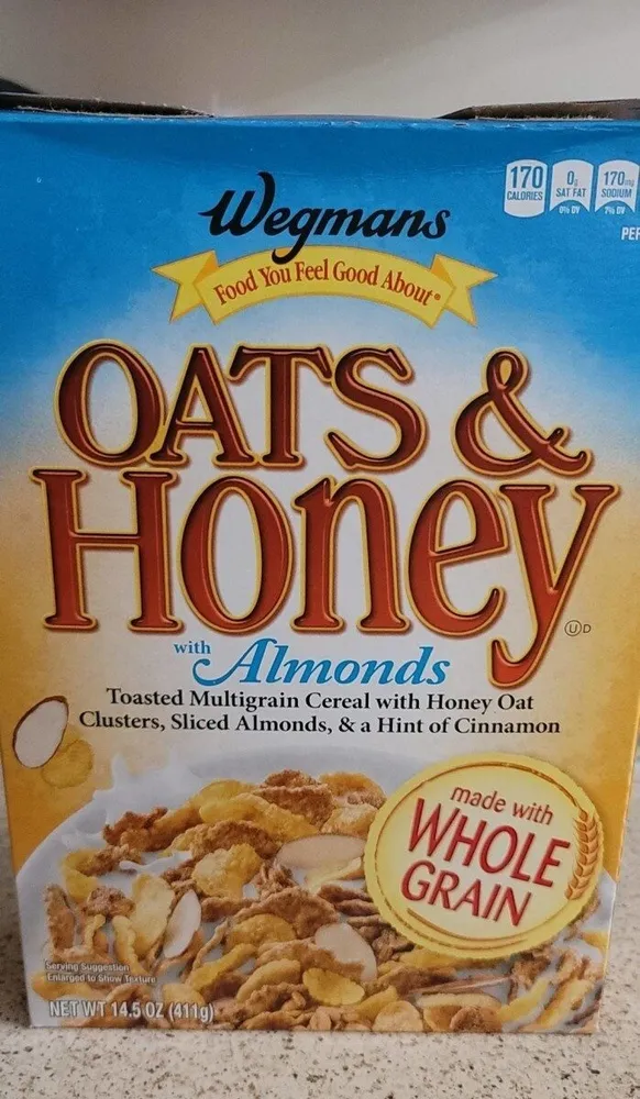 Oats and Honey with Almonds