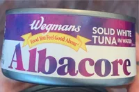 Solid White Albacore Tuna in Water