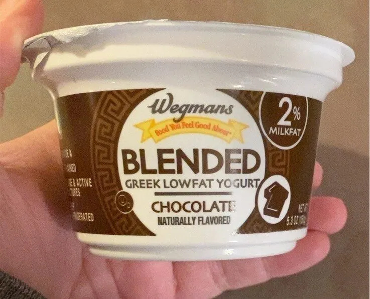 Chocolate Blended Greek Lowfat Yogurt
