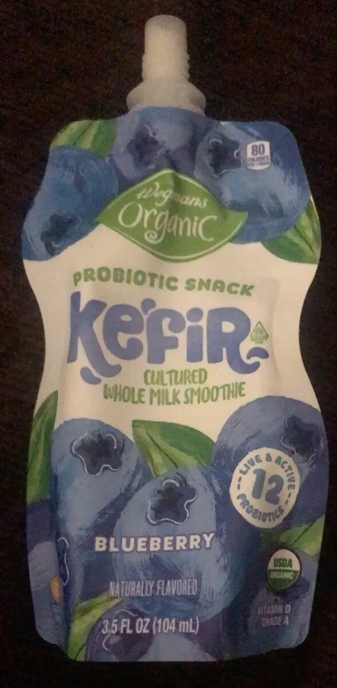 Blueberry Kefir Cultured Whole Milk Smoothie