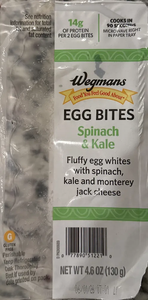 Spinach and Kale Egg Bites