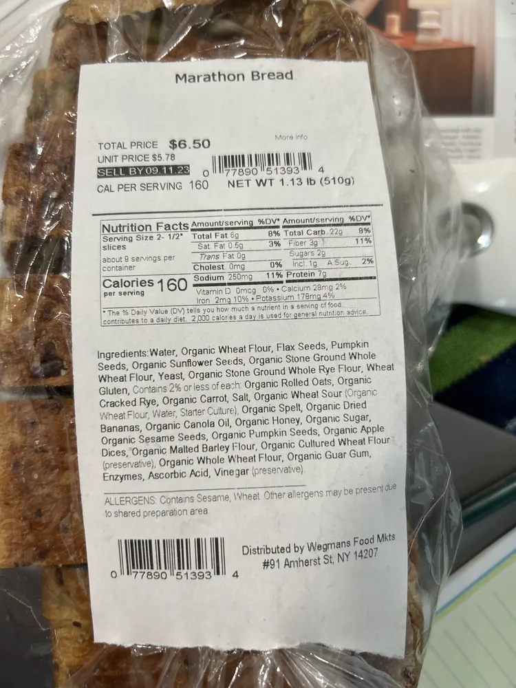 Marathon Bread