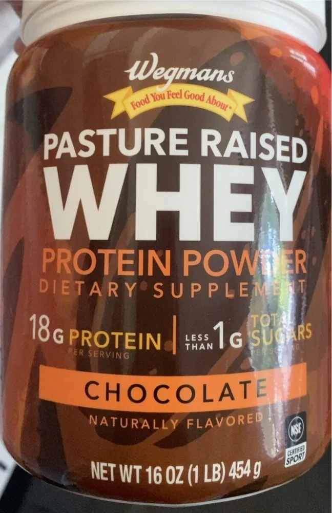 Pasture Raised Whey Protein Powder