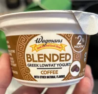 Blended Greek Lowfat Yogurt Coffee