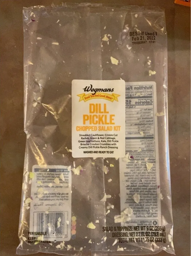 Dill Pickle Chopped Salad Mix