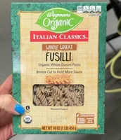Whole wheat fusilli