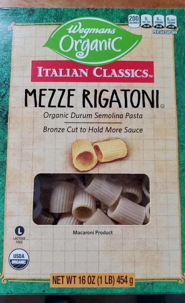 Mezza Rigatoni