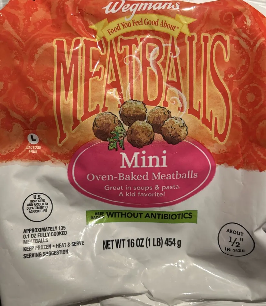 Mini Oven-Baked Meatballs