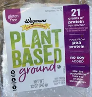 Plant based ground