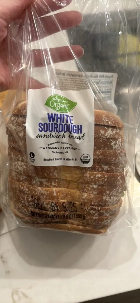 White Sourdough sandwich bread