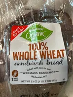 Organic 100% Whole Wheat