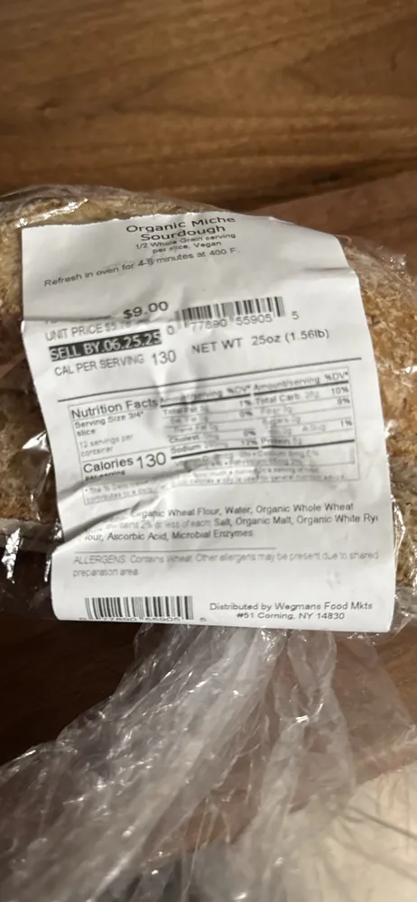 miche sourdough bread