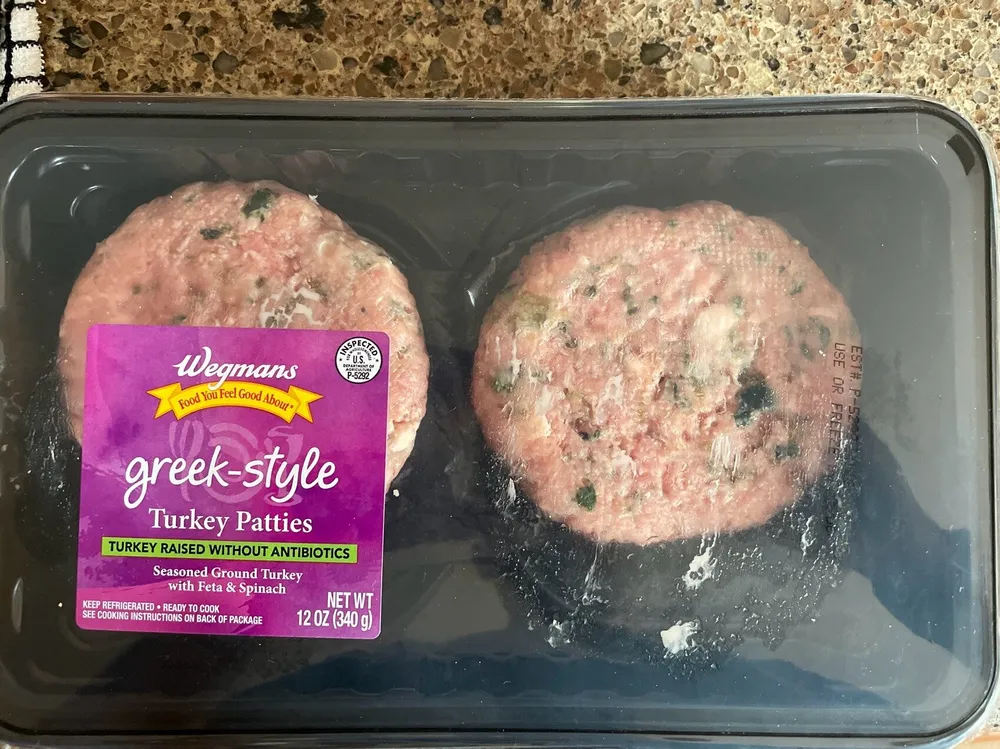 greek-style Turkey Patties