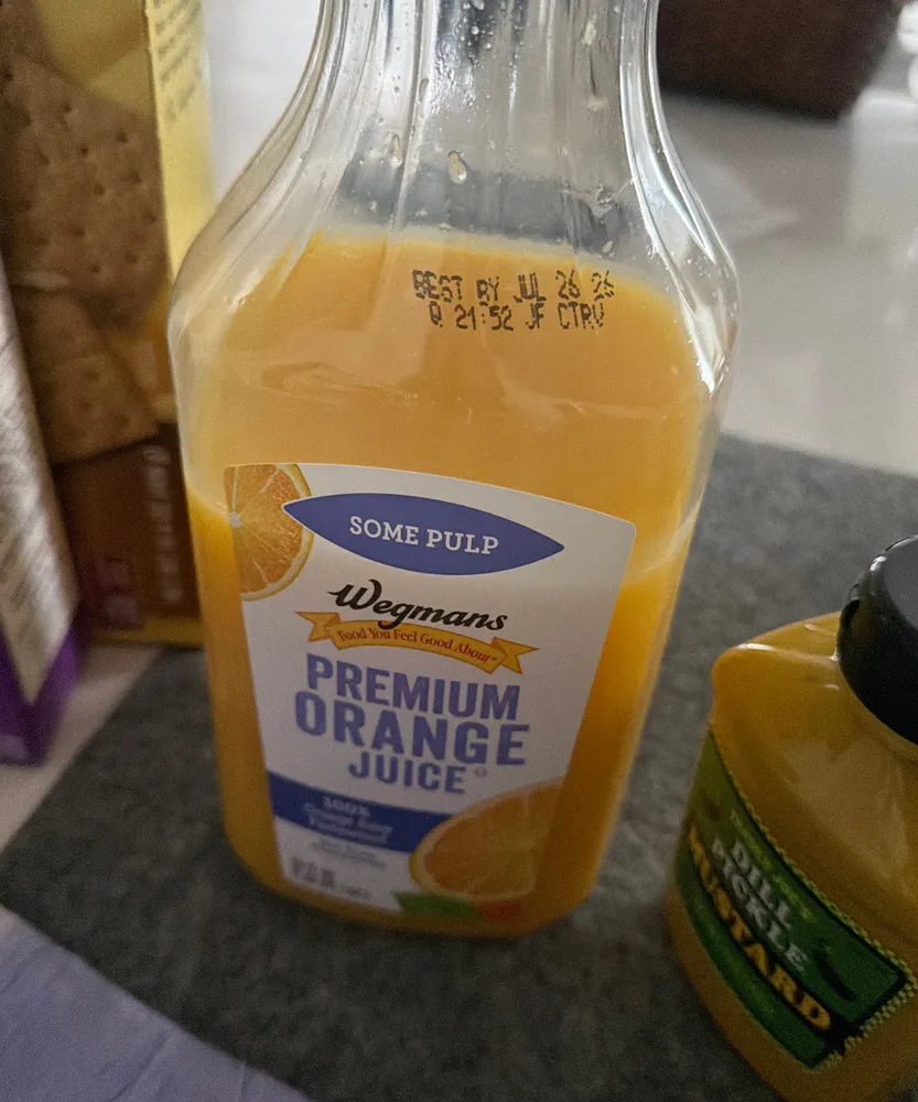 Premium Orange Juice (Some Pulp)