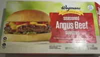 Wegmans Seasoned Angus Beef Burger