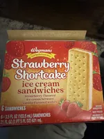 Strawberry Shortcake Ice Cream Sandwiches