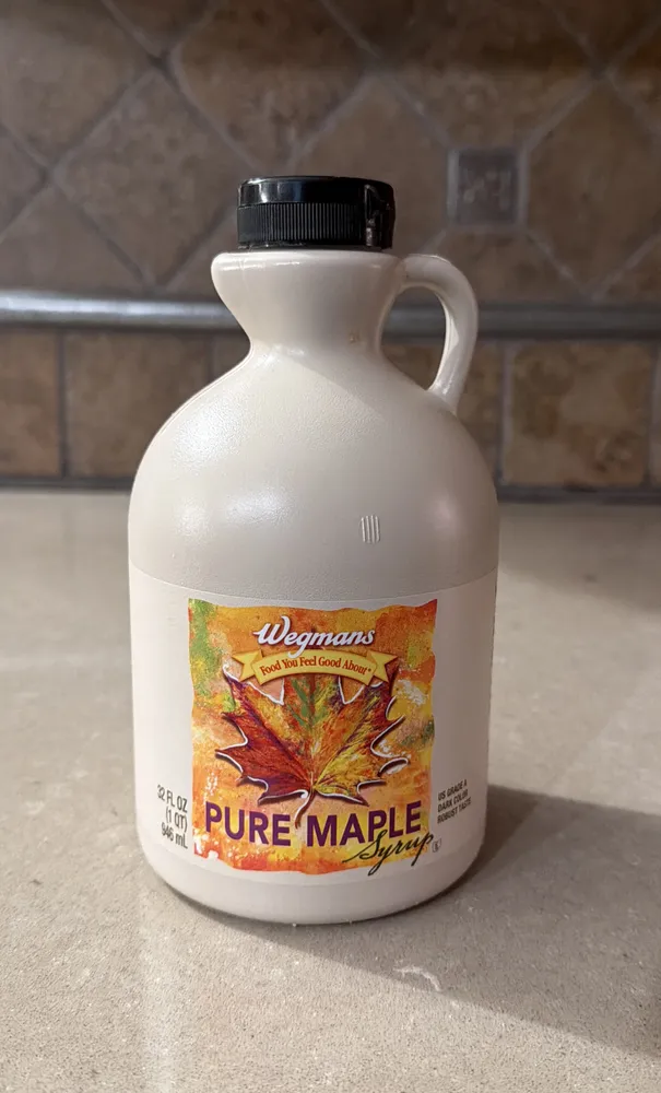 Pure maple syrup