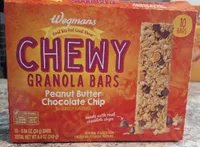 Chewy Granola Bars Peanut Butter Chocolate Chip