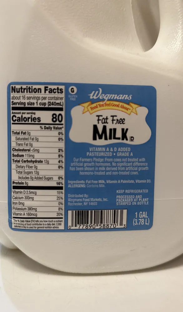 Fat Free Milk