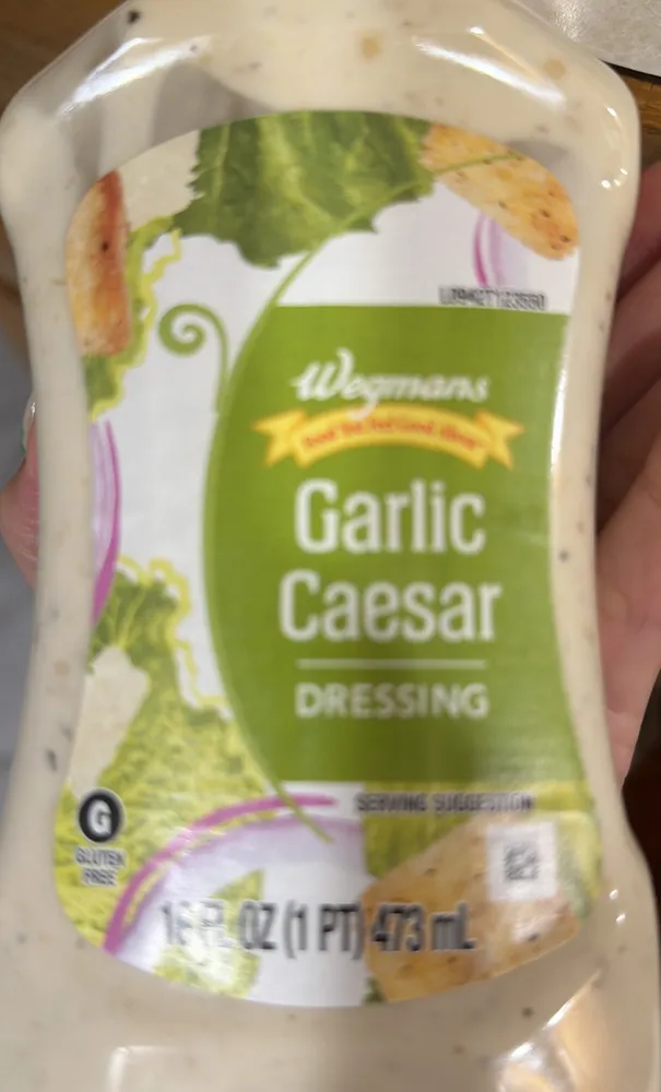 Garlic Caesar Dressing