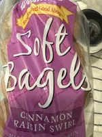 Soft Bagels Cinnamon Raisin Swirl