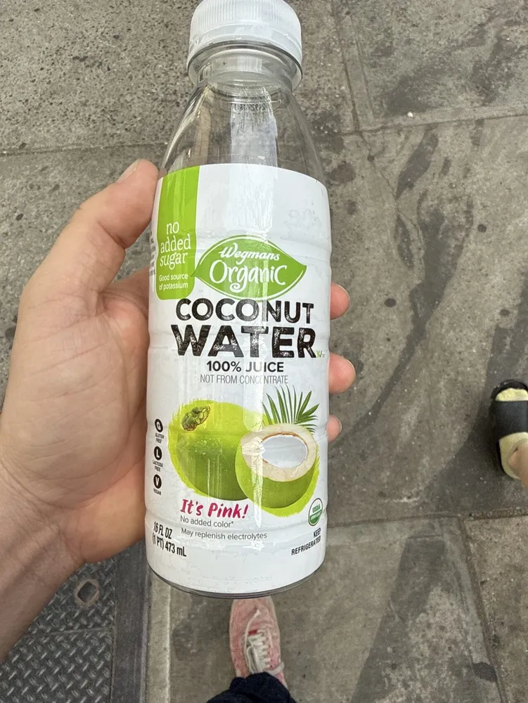 wegman’s organic coconut water