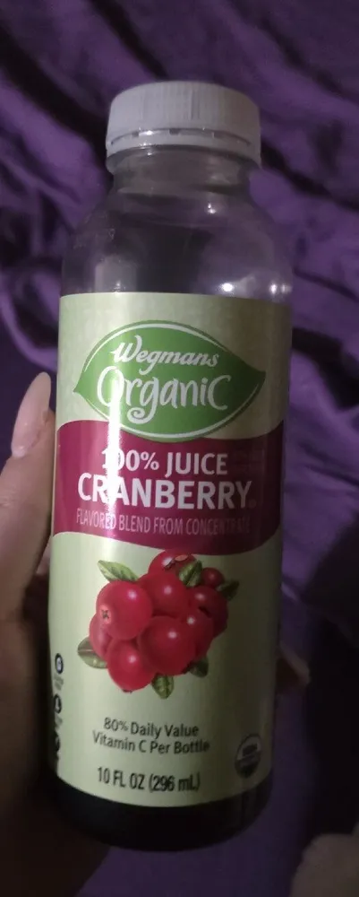 Wegman's Organic 100% Juice Cranberry