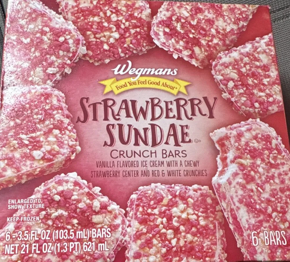 Strawberry Sundae Crunch Bars