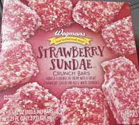 Strawberry Sundae Crunch Bars