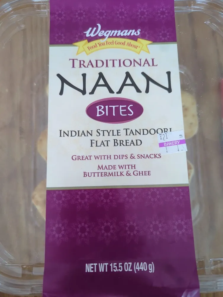 Wegmans Naan Bites