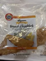 Breaded haddock