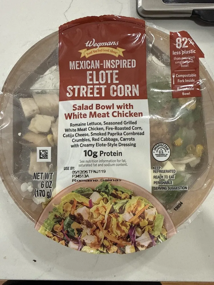 Salad Bowl Mexican-Inspired Elote Street Corn