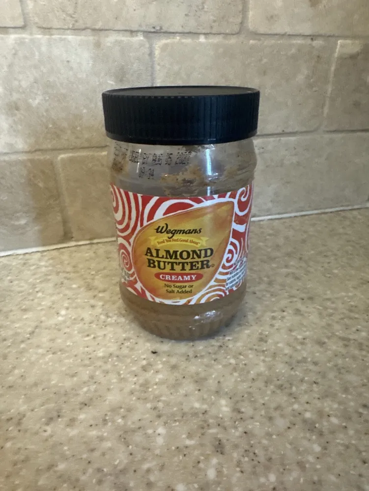 Almond Butter, creamy no Sugar Or Salt Added