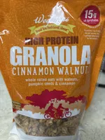 High Protein Cinnamon Walnut Granola