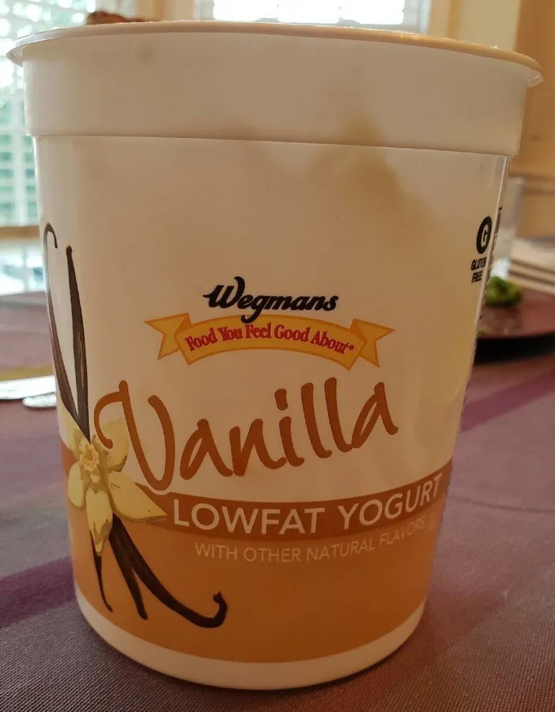 Vanilla Flavored Lowfat Yogurt with Other Natural Flavors