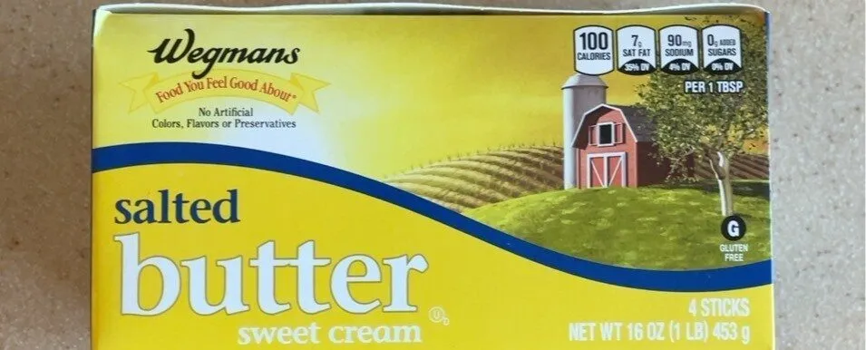 salted butter sweet cream
