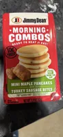 MINI MAPLE PANCAKES AND TURKEY SAUSAGE BITES