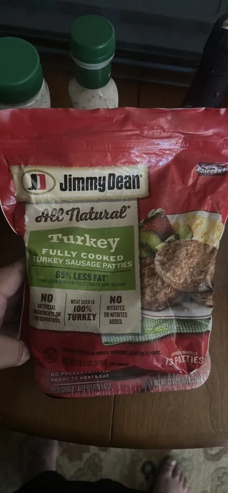 Turkey Fully Cooked Turkey Sausage Patties