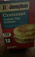 Croissant Sausage, Egg & Cheese Sandwiches