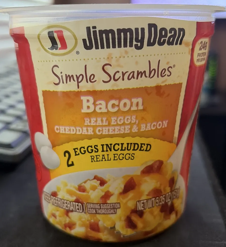 Simple Scrambles Bacon
