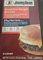 Breakfast Burger Brioche