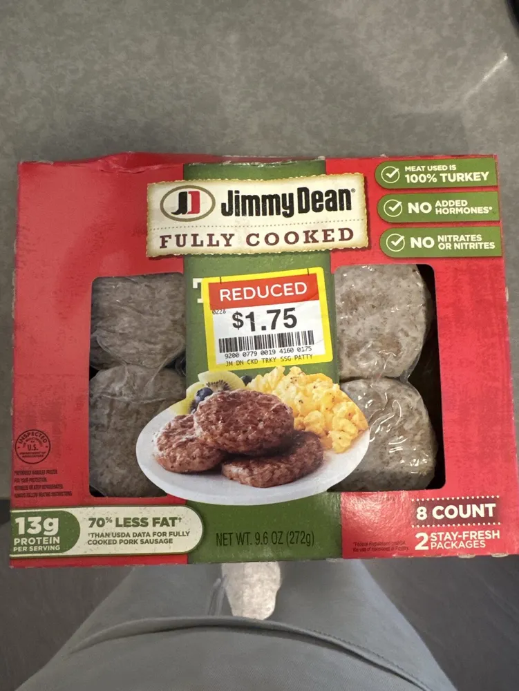 Turkey Sausage Patties