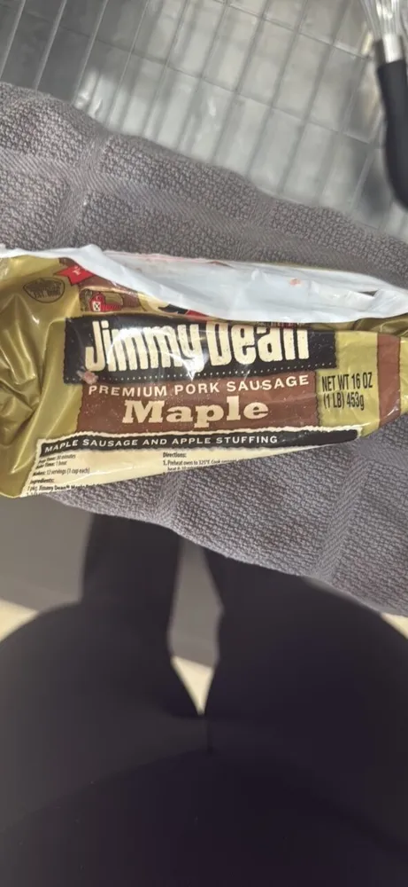 Premium Pork Sausage Maple