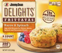 Bacon & Spinach Frittatas