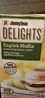 English Muffin Turkey Sausage, Egg White & Cheese Sandwich