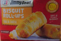 Biscuit Roll-Ups Egg & Cheese