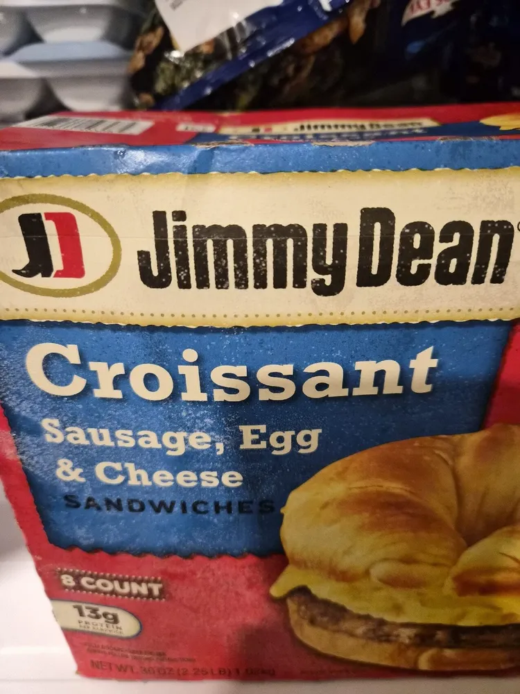 Croissant Sausage, Egg & Cheese Sandwiches