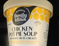 CHICKEN POT PIE SOUP with WHITE MEAT CHICKEN