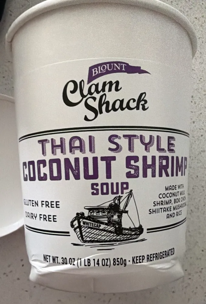 THAI STYLE COCONUT SHRIMP SOUP